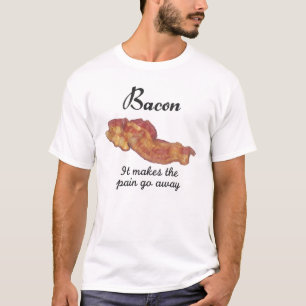 Camiseta Bacon - faz a dor partir