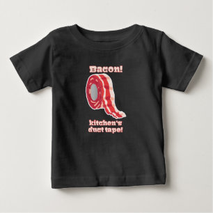 Camiseta Bacon! Fita de Duto da Cozinha!