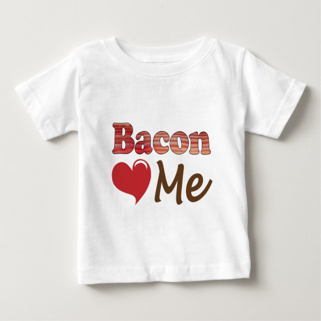 Camiseta Bacon me ama (Frente)