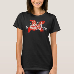 CAMISETA BACON NÃO CONSUME EM MODERAÇÃO