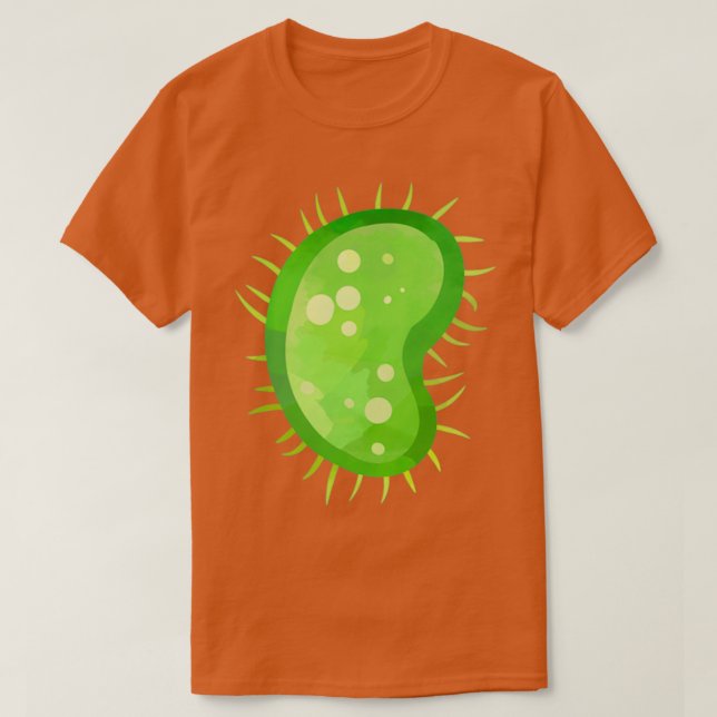 Camiseta Bactérias 2 (Frente do Design)