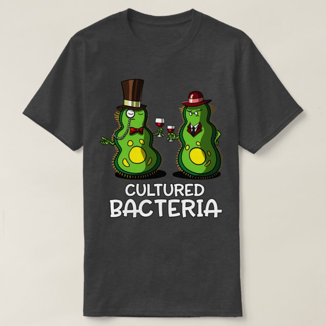 Camiseta Bactérias Cultivadas por Ciências Biológicas (Frente do Design)
