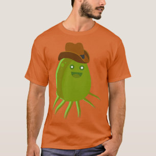 Camiseta Bactérias num chapéu de Cowboy