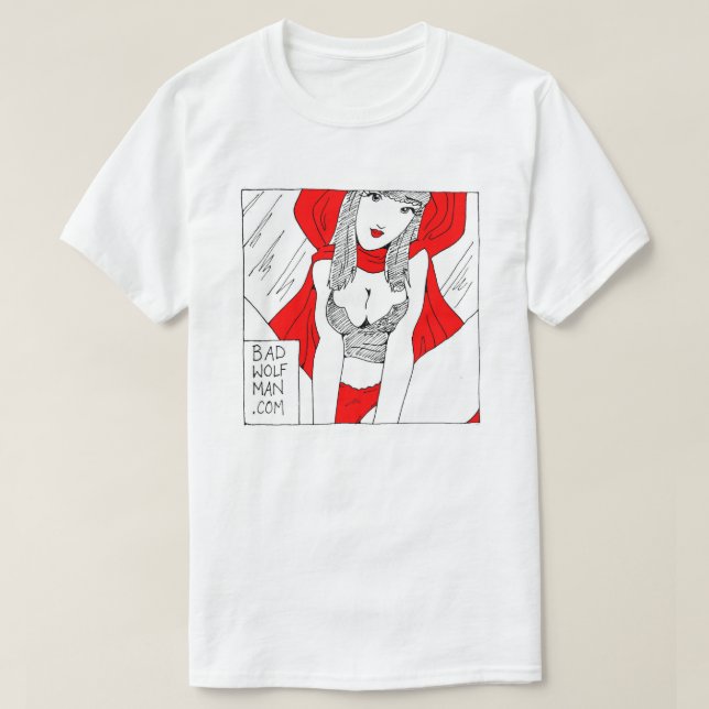 Camiseta Bad Art ・ Red 202004031147 ・ (Frente do Design)