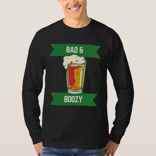 Camiseta Bad & Boozy  6 (Frente)