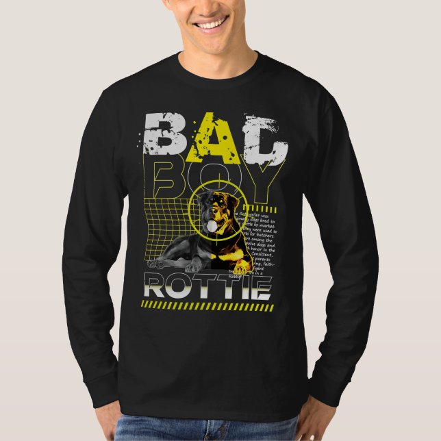 Camiseta Bad Boy Rottweiler (Frente)
