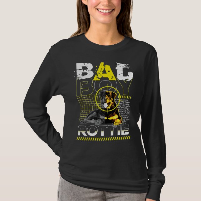 Camiseta Bad Boy Rottweiler (Frente)