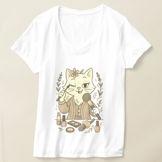 Camiseta Bad Fur Day - Makeup Edition (Postura )