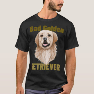Camiseta Bad Golden Retriever