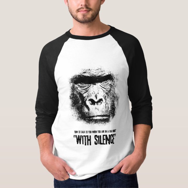 Camiseta Bad Mood Phrases (Frente)
