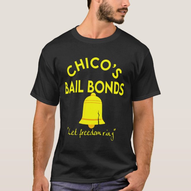 Camiseta Bad News Bears Chicos Bail Bonds  (Frente)