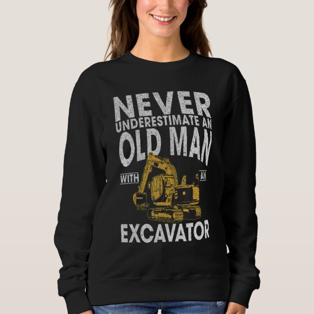 Camiseta Bad Old Man  Construction Workers & Construction S (Frente)