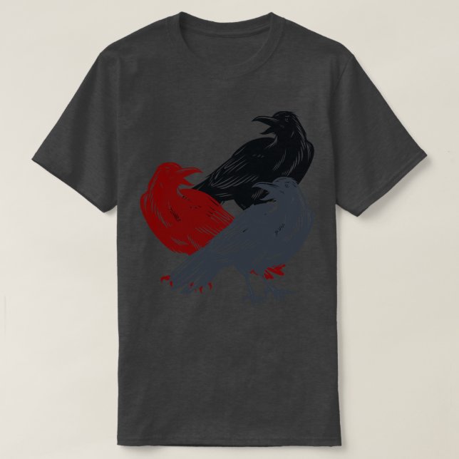 Camiseta Bad Omen Ravens (Frente do Design)