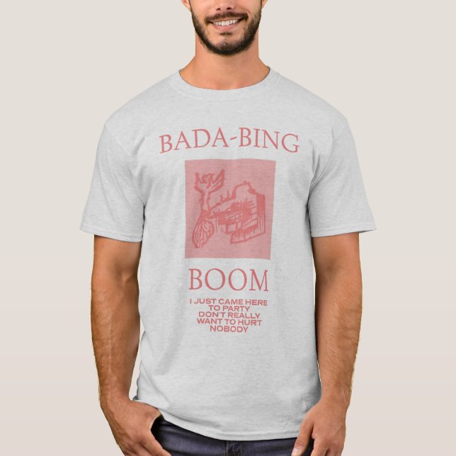 Camiseta BADA-BING BOOM Ghoul (Frente)