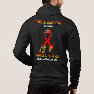 CAMISETA BADASS LIFE SAVER...FIGURA DE FOGO
