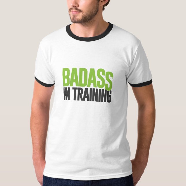 Camiseta Badass no treinamento (Frente)
