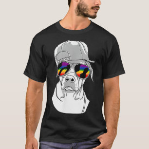 Camiseta Badass Pride LGBTQ para Gay de Lésbica e Badass