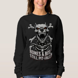Camiseta Badass Skeleton Bulldog Gothic Skull