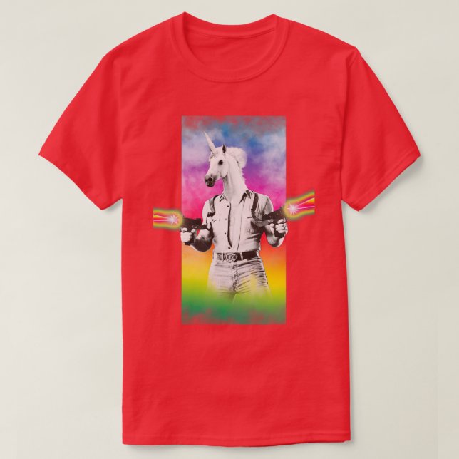 Camiseta Badass Unicorn Essential (Frente do Design)