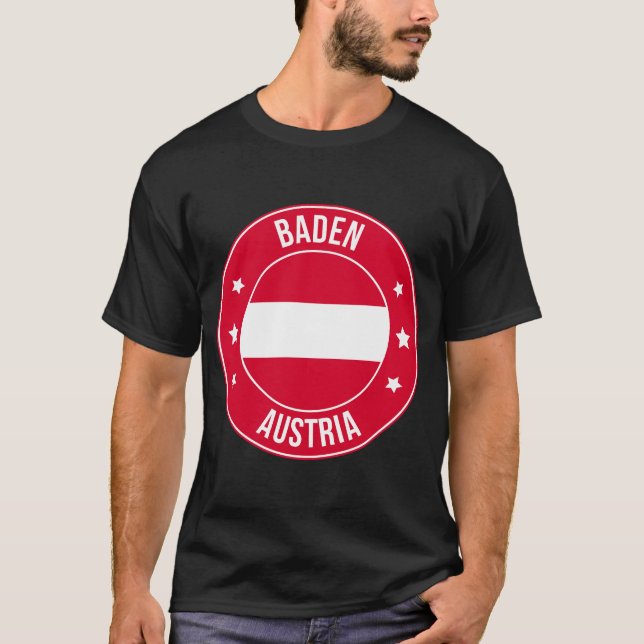 Camiseta Baden, Cidade da Áustria (Frente)