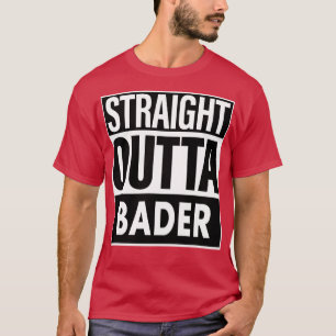 Camiseta Bader Name Hetero Outta Bader