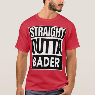 Camiseta Bader Name Hetero Outta Bader