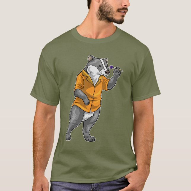 Camiseta Badger Darts Dart (Frente)