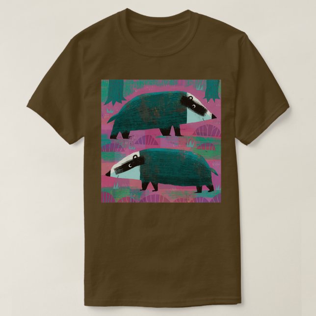 Camiseta Badgers (Frente do Design)