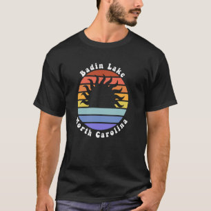 Camiseta Badin Lake North Carolina NC Sunset Souvenir Vacat