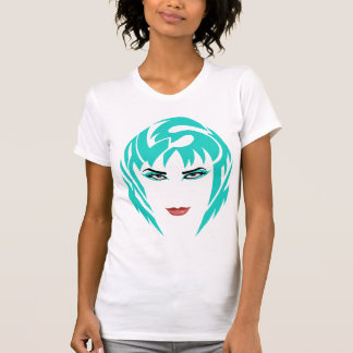 Camiseta Badlands Teal Feminino