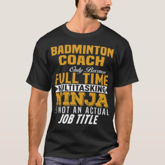 Camiseta Badminton Coach badminton clothing badminton coach