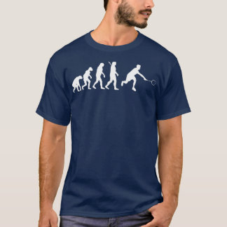 Camiseta Badminton de Evolução 3
