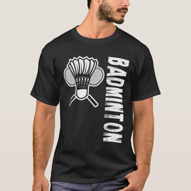 Camiseta Badminton desportivo (Frente)