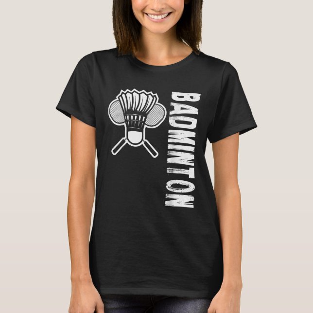 Camiseta Badminton desportivo (Frente)