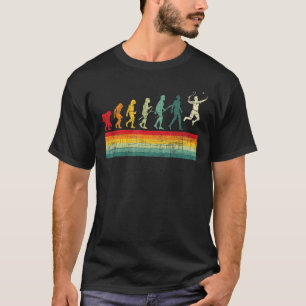 Camiseta Badminton Evolution Retro Sports Shutlecock