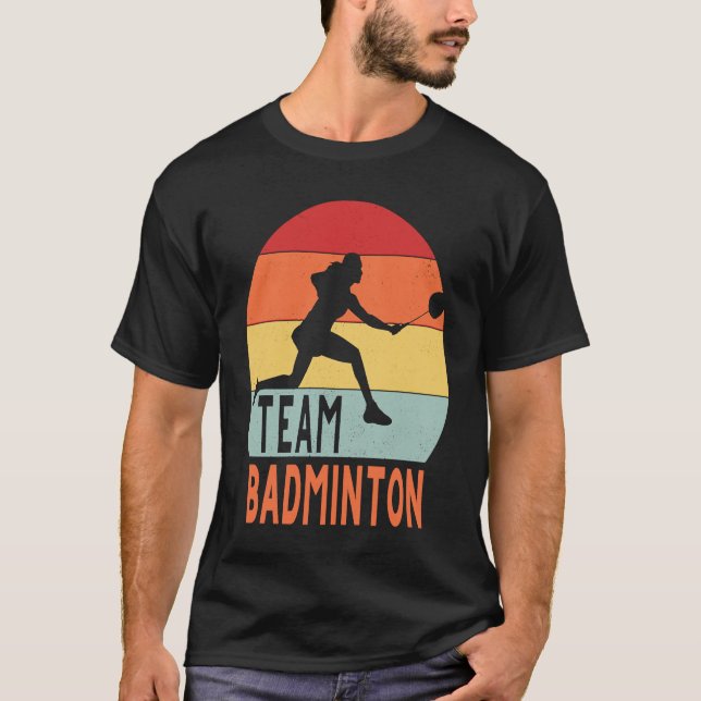 Camiseta Badminton for girls women teamwear female sports (Frente)