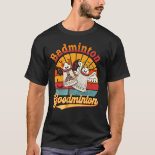 Camiseta Badminton Goodminton Humor Esportivo Divertido
