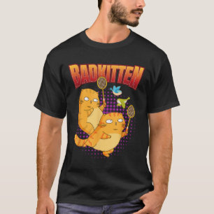 Camiseta Badminton I Badkitten Cat I Badminton Racket Shutt