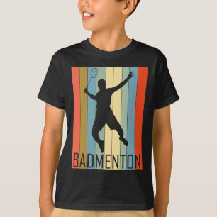 Camiseta Badminton - Jogador de Badminton
