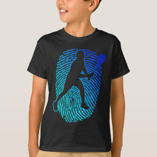 Camiseta Badminton Jogador de Badminton Squash Volante