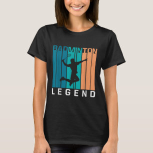 Camiseta Badminton Legend Jogador De Badminton Shuttle Spor