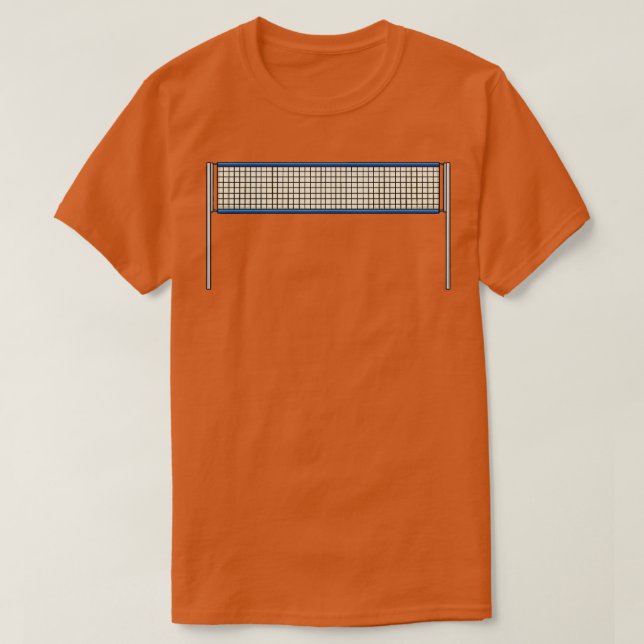 Camiseta Badminton Net Voleibol Badminton Voleibol (Frente do Design)
