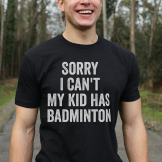 Camiseta Badminton Pai Badminton Mãe Pai Engraçado
