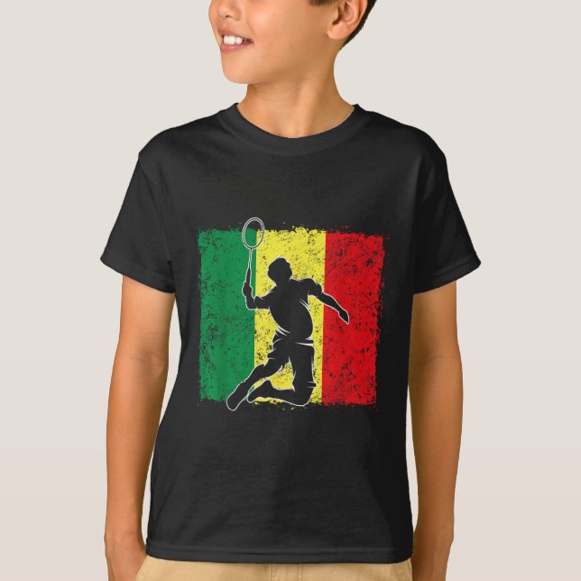 Camiseta Badminton Player Senegal (Frente)