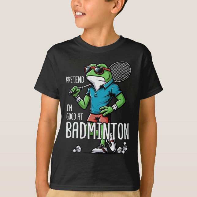 Camiseta Badminton Sapo Shuttle Poona (Frente)