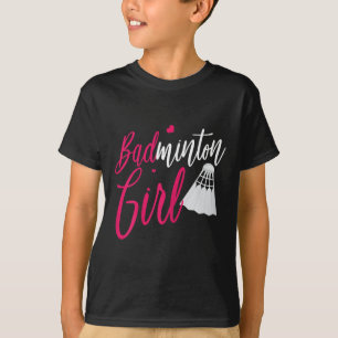Camiseta Badminton Shirt Badminton Garota Engraçada Badmint