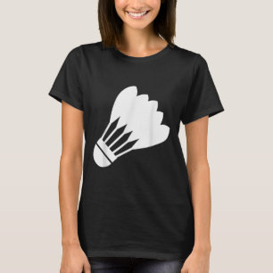 Camiseta Badminton Shuttle Jogador Esportivo Engraçado Pres