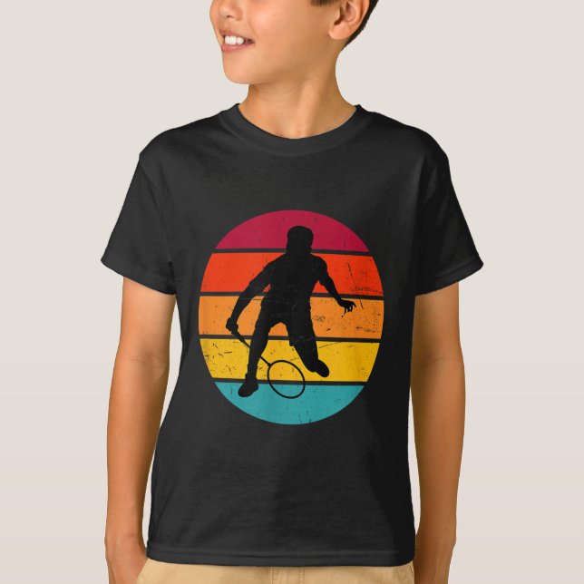 Camiseta Badminton Squash Shuttle Womens Badminton Player (Frente)