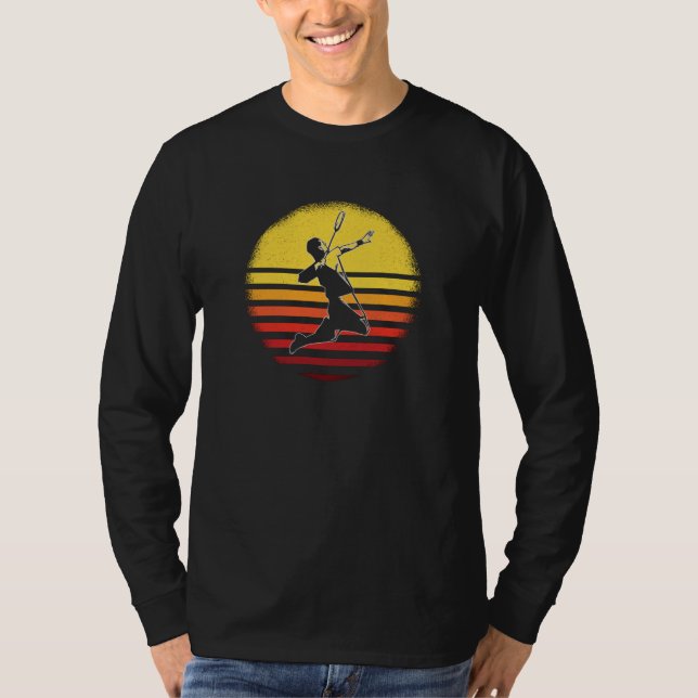 Camiseta Badminton Vintage (Frente)