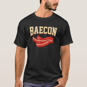 Camiseta Baecon Mea Bacon Para Mulheres Homens
